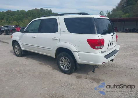 2007 Toyota Sequoia Sr5 from USA, damaged, VIN 5TDBT44A67S279813